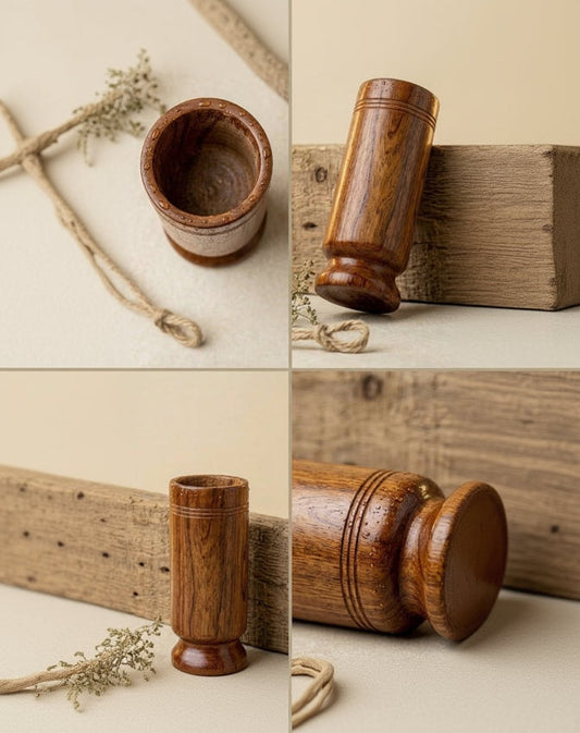 🌿 Ayurvedic Wooden Glass™ With FREE BONUS EBOOK INCLUDED