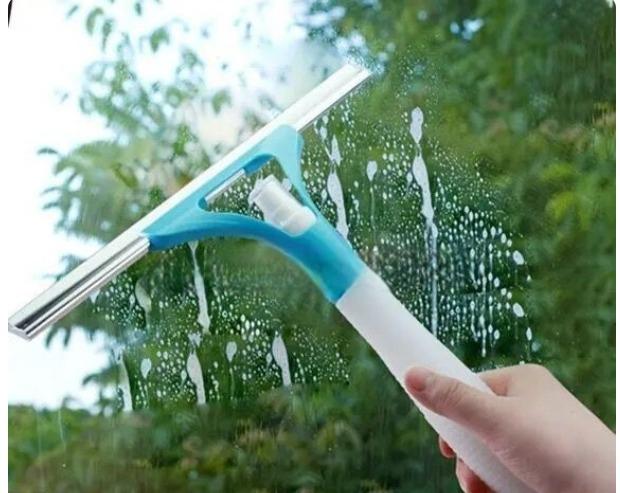 GlassGleam Pro – 3-in-1 Water Spray Wiper Tool