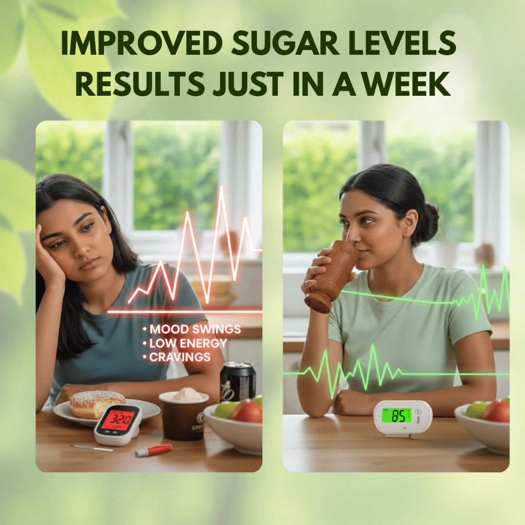 🌿 Ayurvedic Wooden Glass™ With FREE BONUS EBOOK INCLUDED
