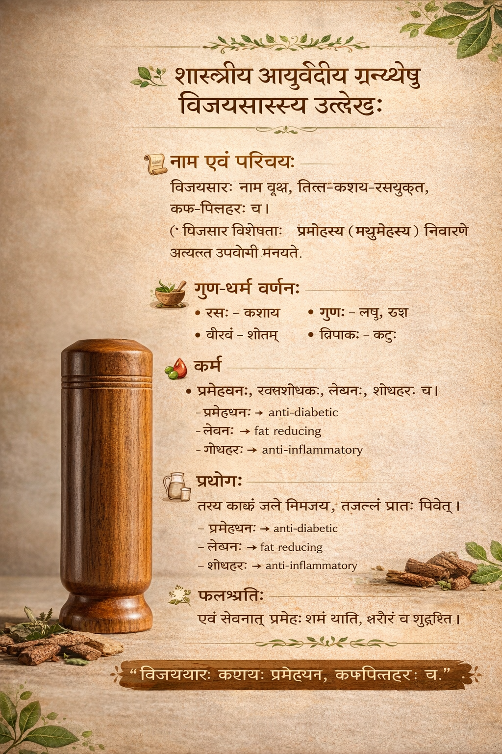 🌿 Ayurvedic Wooden Glass™ With FREE BONUS EBOOK INCLUDED