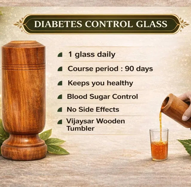🌿 Ayurvedic Wooden Glass™ With FREE BONUS EBOOK INCLUDED